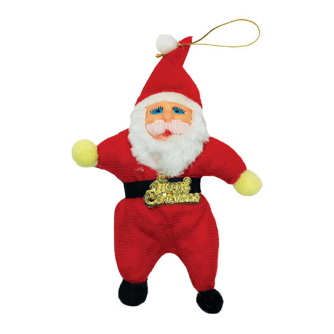 آویز درخت مدل عروسک بابانوئل کد ۱